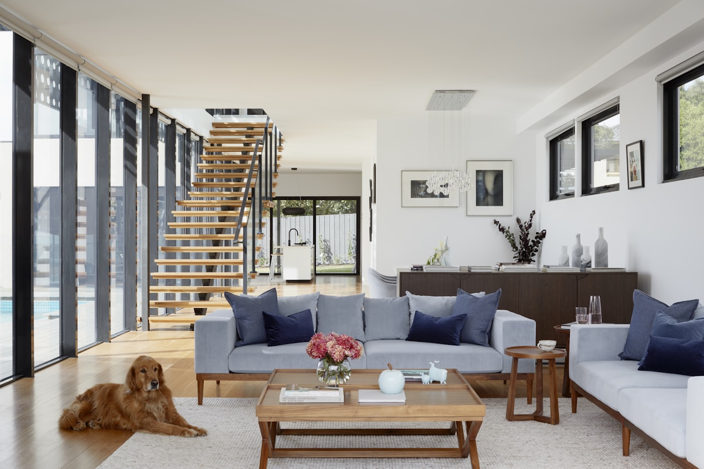 Bright home interior