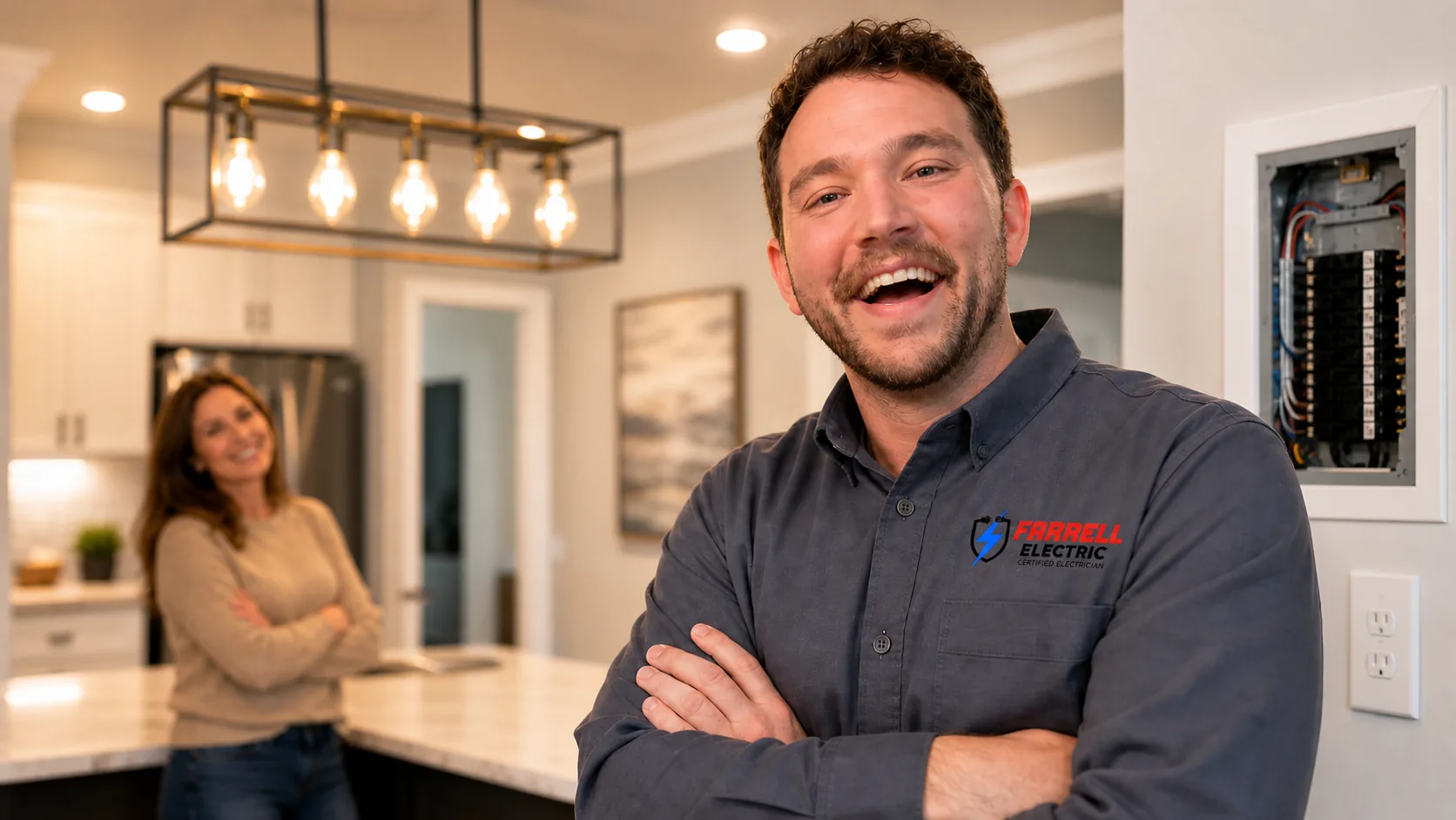 Farrell Electric website hero