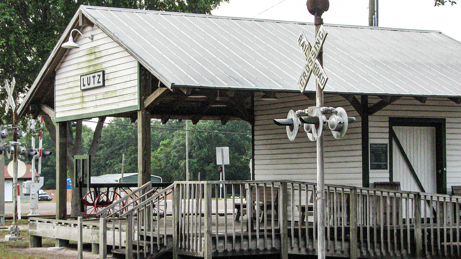Historic Lutz train depot, Lutz, Florida